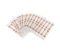 HYTROVE 10 Pièces Bandelette Nasale Autocollante Élastique pour Modelage du Nez Tissu Confortable et Auto-adhésif, pour Corriger les Ailes Larges et Améliorer la Respiration