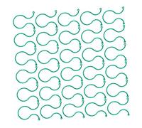 HYTROVE 100 Pièces Clips de Fixation pour Plantes Lot de Attaches Plastique pour Soutien des Vignes et Fleurs pour Jardinage Greffe de