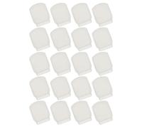HYTROVE 100 Pièces Protection et Prolonge la Durée de Vie des Fermetures Éclairs pour Curseur de Fermeture Éclair en Silicone Protège les Vêtements Délicats Vêtements