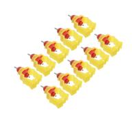 HYTROVE 10pièces Abreuvoirs Automatiques Acier Inoxydable pour Poules Distributeurs Eau Pratiques pour Élevage Accessoires Coopérative pour Hydratation des Volailles