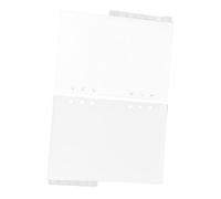 HYTROVE 12 Pièces Intercalaires Translucides pour Classeur Séparateurs Réutilisables avec Onglets Écrits pour Agenda et Journal