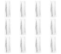 HYTROVE 12 Pièces Poignées D'extrémité de Baguette pour Stores Verticaux en PVC, Remplacement Simple pour Tiges D'inclinaison, Adaptées Maison Bureau