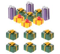 HYTROVE 15 Pièces D'accessoires de Noël en Résine pour Téléphone, Décorations DIY en Plastique, Coffret Présent Festival, Ornements Décoratifs pour Pendentifs et Plusieurs styles
