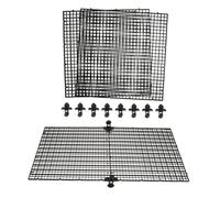 HYTROVE 1ensemble Plaque De Séparation pour Aquarium Panneau De Diviseur pour Poissons Betta Empêche Les Sauts Conflits Entre Poissons Accessoire Réutilisable Et