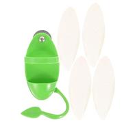 HYTROVE 1ensemble Support Alimentation pour Oiseaux avec Étagère De Seiche Accessoire Pratique pour Oiseaux De Compagnie pour Cages