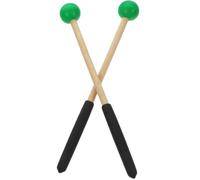 HYTROVE 1paires Maillets de Percussion Légers pour Tongue Drum et Marimba Baguettes Durables avec Tête Douce pour Xylophone Accessoire Pratique pour Musiciens