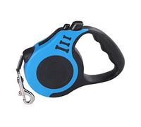 HYTROVE 1Pièce Laisse Rétractable Automatique pour Chiens Résistante Bleu pour Promenade et Entraînement de Mouvement Animal