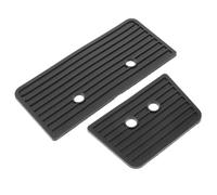 HYTROVE 2 Pièces Coussins Antidérapants pour Pédales de Batterie Lot de Accessoires Caoutchouc pour Grosse Caisse et Batterie Jazz Installation Facile Compatibilité Protection Durable les