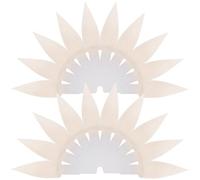 HYTROVE 20 Pièces de Pointes de Stylo Éponge Souple de Remplacement pour Calligraphie, Mousse Blanche, Expérience D'écriture Confortable, pour Exercices de Calligraphie