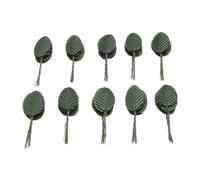 HYTROVE 200 Pièces pour Décoration Intérieure et Compositions de Fleurs 200 Feuilles Décoratives Artificielles en Plastique Réalistes et Solides pour Fêtes et Arrangements