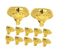 HYTROVE 24pièces Lot Boîte Trompe Éléphant Protection Angle pour Coffres à Bijoux De Boîte Vintage Décoratifs Supports Angle