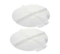 HYTROVE 2pcs Couverture de Fan en Pvc Ronde pour Protection Rapide et Prolongation Durée de Vie, Style Élégant, pour Rangement de Ventilateur D'été et Événements