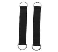 HYTROVE 2pièces Sangles De Suspension avec Poulie pour Équipement De Fitness Accessoires De Musculation Pratiques Et Noir