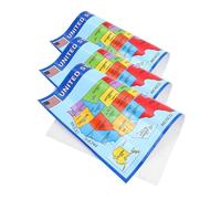 HYTROVE 3 Pièces Affiche Murale Éducative Usa Lot de Posters de Carte des États pour Chambre Garçon Fille et Salle de Classe Décoration Artistique et Apprentissage Géographique