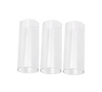 HYTROVE 3 pièces Slide de Guitare Verre Medium Bottleneck Accessoire pour Guitare Acoustique et Électrique Surface Lisse pour Clair et Harmoniques Précises