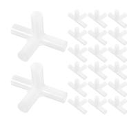 HYTROVE 30 Pièces Connecteurs de Tente Plastiques Intérieur Voies Adaptateurs Robustes pour Cadre Auvent Assemblage Rapide pour Tonnelle Serre et Camping Blanc