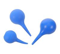 HYTROVE 3pcs Ear Wax Suction Bulb, Boules de nettoyage et de rinçage du cérumen, 75ml Caoutchouc Bleu, Hygienic Non-Slip Design, Adult Ear Cleaning for Sinks