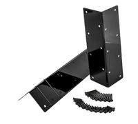 HYTROVE 4ensemble Équerre Robuste pour Jardinières Meubles Étagères Fixation Angle Facile