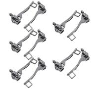 HYTROVE 5 Paires Lot de Zipper Pull en Alliage de Zinc Structure Double Couche et Trou de Verrouillage Unique pour Remplacement de Tirette de Fermeture Éclair de Valise