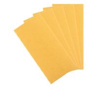 HYTROVE 5 Pièces Feuille de Cire Gaufrée en Plastique pour Ruche, 8 Pouces | Plastique Jaune, Usage Apicole en Rucher, pour Boîte à Couvain et Cadre de Ruche