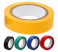 HYTROVE 5rouleaux Lot Ruban Adhésif Isolant Électrique Ruban Intérieur Pvc Résistant Haute Adhérence pour Électricien Protection et Réparation Câbles