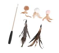 HYTROVE 6pièces à Jouer pour Chat Accessoire Interactif pour Instinct De Jeu Curiosité des Félins