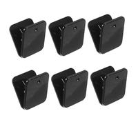 HYTROVE 6pièces Supports De Mat Pad Muraux pour Chiens Lot de Clips Adhésifs Transparents pour Entraînement à Intérieur Extérieur Stables Et Fiables pour Supports De Tapis De