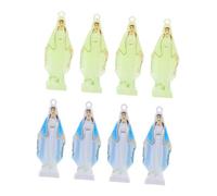 HYTROVE 8 Pièces Porte Religieux Pendentif de Accessoires Catholiques pour Bijoux Créations Artisanales
