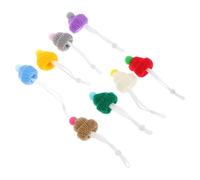 HYTROVE 8pcs Petit Chapeau pour Hamster et Cochons d'Inde en Laine, Léger et Réutilisable, Accessoire Adorable pour Animaux de Compagnie Lors de Fêtes ou Pâques Style Aléatoire