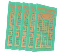 HYTROVE Amplificateur Mobile Autocollant Vert en Alliage D'aluminium 5pcs pour Amélioration Signal Téléphone Portable Facile à Appliquer