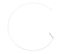 HYTROVE anneau de lavage remplacement de l'unité de serrage de la rondelle joint de porte de machine à laver pinces à ressort rondelle annulaire fil d'acier Silver