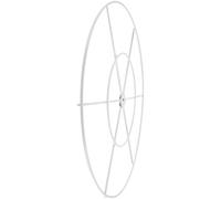 HYTROVE Anneau Métallique Circulaire de 40 CM en Fer pour Décoration Plafond Mariage, Support pour Tenture Suspendue Adapté aux Événements et Festivités