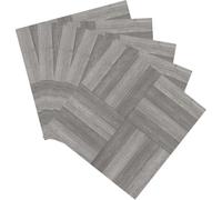 HYTROVE Autocollant Sol Antidérapant PVC Imperméable 30X30 CM Lot de 5 Pièces Auto-Adhésif Épais pour Décoration Intérieure la Cuisine Salle de Bain