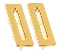 HYTROVE Bague de Trop-Plein pour Lavabo en Alliage de Zinc Lot de 2, Couvercles Anti-Débordement Compatibles Évier de Salle de Bain Cuisine, Installation Facile sans Outils