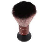 HYTROVE Balai A Cou Coiffure Ergonomique en Fibres Douces, Brosse de Nettoyage pour Barbier Non Glissante pour Entretien Barbe et Cheveux Couleur Aléatoire