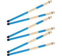 HYTROVE Balai de Batterie en Bambou Portable, 3 Paires, Performance, Style Simple et Confortable pour Accessoires de Percussion Instrumentale