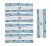 HYTROVE Bandeau de Sport Coupe du Monde en Polyester Élastique et Antidérapant pour Cheveux, pour Entraînements et Matchs de Football Nationaux, Pack de 5 Pièces