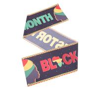 HYTROVE Bannière Décorative Mois de Histoire des Noirs Décoration de Fête pour Salle de Classe et Jardin Muraux