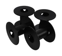 HYTROVE Bobines de Câble Vides Compactes 4 Pièces en Plastique pour Stockage de Fil Chauffant et Bobine de Câble Usage Extérieur