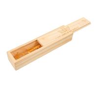 HYTROVE Boîte à Souvenirs de Grossesse en Bois Beige Protection, pour Annonce de Grossesse et Révélation Bébé, Présent Mémorable pour Nouveaux Parents