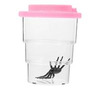 HYTROVE Boîte Loupe à Insectes pour Garçon Fille Conteneur Observation Pratique Plastique Outil Exploration Éducative pour Aventures Plein Air pour Observer La Faune Insectes
