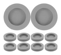 HYTROVE Bouchons de Vidange en Caoutchouc Résistant aux Intempéries pour Climatiseur Lot de 10 Diamètre 26 Mm, Accessoires pour Drainage de Groupe Extérieur