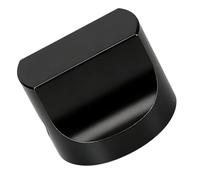 HYTROVE Bouton de Volume pour Amplificateur à Lampes, Finition Noire Mate en Aluminium, Forme Bec de Canard, Contrôle Précis du Volume, Adapté aux Performances Live et Bricolage Audio