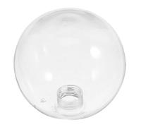 HYTROVE Cache-Ampoule Verre Transparent Rond G9 3.15 Pouces, Résistant la Décoloration, pour Luminaire Suspendu, Usage Domestique et Professionnel
