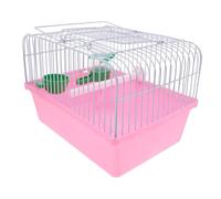 HYTROVE Cage à Oiseaux Portable pour Perroquets Et Amours avec Stand Accessoires De Nourriture Et Eau Idéale pour Transport des Petits Animaux