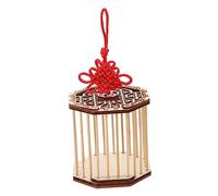 HYTROVE Cage à Sauterelles en Bois Solide, Cage D'élevage Octogonale, Transport Pratique, Taille Moyenne, pour Animaux De Compagnie, Observation Extérieure Adaptée