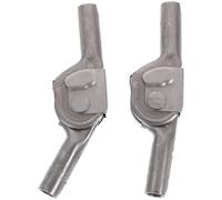 HYTROVE Charnières à Cliquet pour Canapé 2pcs en Acier Léger Réglage d'angle 14 Positions, Accessoires Pratiques pour Coussin et Accoudoir de Canapé Pliant