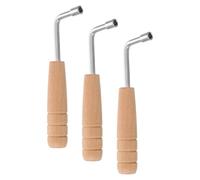 HYTROVE accordage pour Harpe-lyre en Bois et Acier, Légère et Compacte, Outil de Réglage 3 Pièces pour Réparation D'instruments à Cordes en Concert