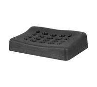 HYTROVE Coussin de Shampooing en Silicone Noir Ergonomique pour Bac à Shampoing et Lavabo, Appui-tête Confortable pour Salon de Coiffure et Spa, Nettoyage Facile