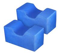 HYTROVE Coussin pour les pieds et mains 2pcs bleu en polyester et mousse pour personnes âgées protection anti-collision en milieu
